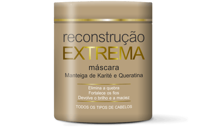 Máscara Reconstrução Extrema